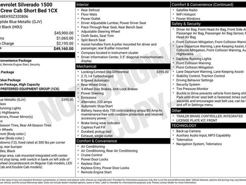 Certified 2025 Chevrolet Silverado 1500 Custom RWD image 3