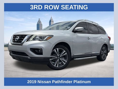 Used 2019 Nissan Pathfinder Platinum w/ Cargo Package FWD image 1
