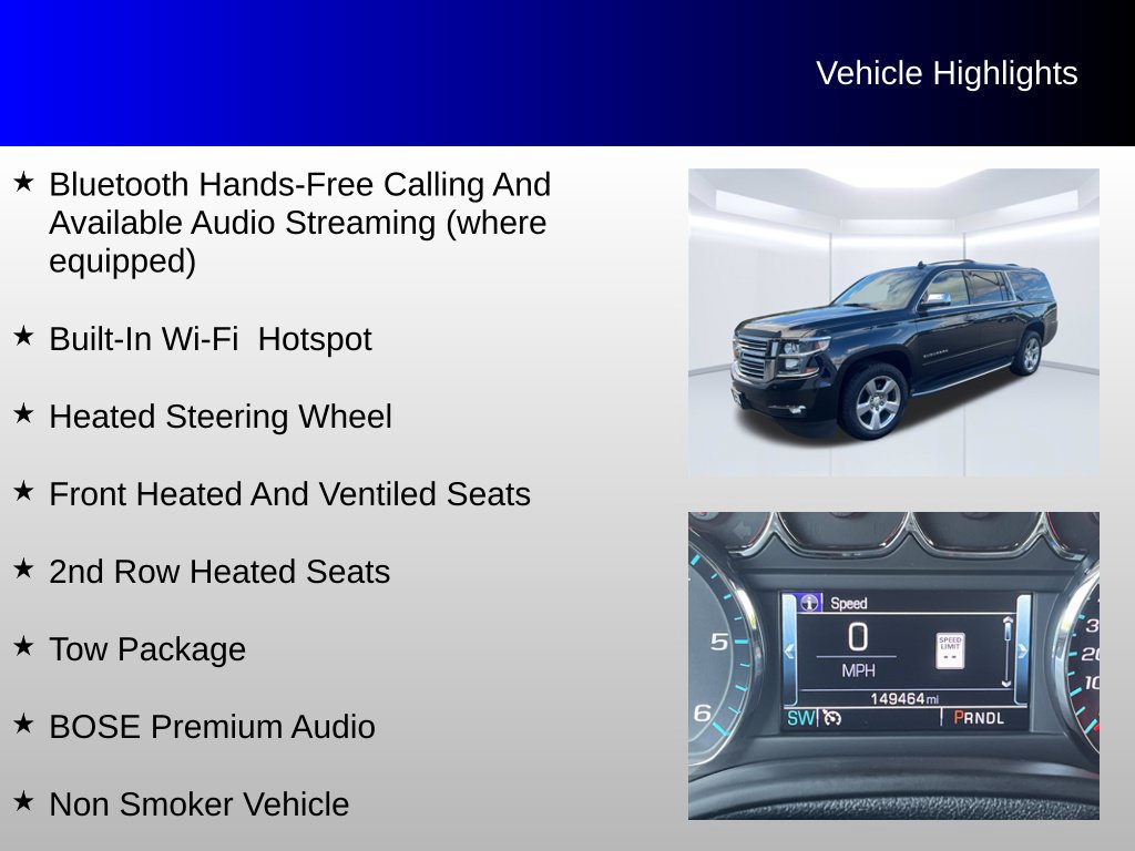 Used 2018 Chevrolet Suburban Premier AWD/4WD image 8