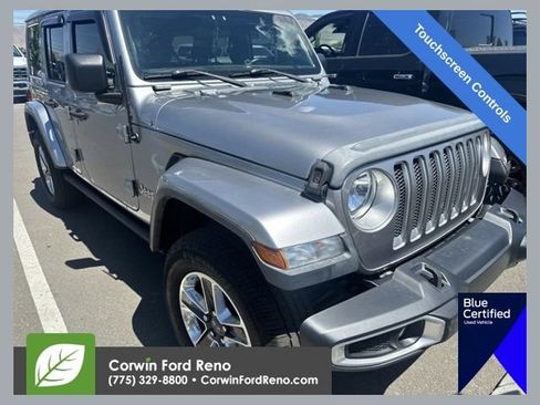 Used 2018 Jeep Wrangler Unlimited Sahara AWD/4WD image 1
