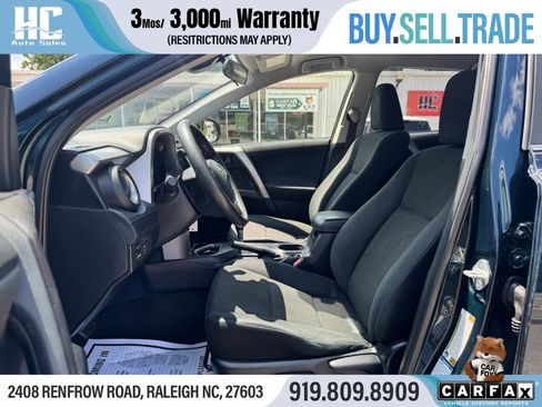 Used 2018 Toyota RAV4 LE w/ All Weather Liner Package AWD/4WD image 13