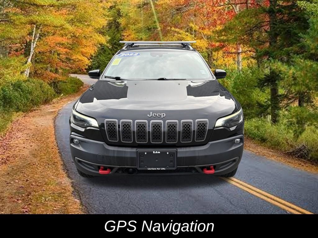 Used 2022 Jeep Cherokee Trailhawk w/ Sun, Sound & Nav Group AWD/4WD image 10