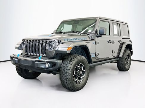 Used 2021 Jeep Wrangler Unlimited Rubicon 4xe w/ Steel Bumper Group image 3