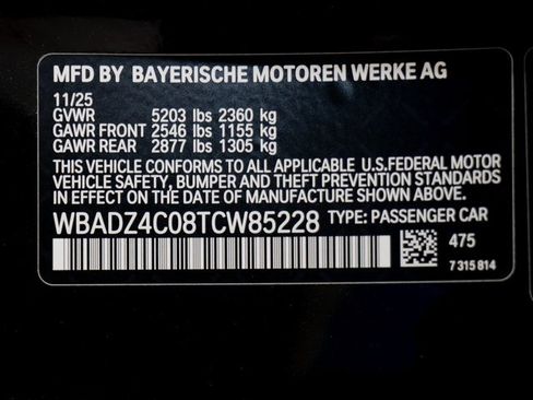 New 2026 BMW 840i xDrive Convertible w/ Comfort Seating Package image 25