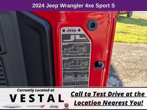 New 2024 Jeep Wrangler Unlimited w/ Convenience Group AWD/4WD image 17