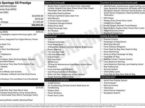 Used 2025 Kia Sportage SX image 52