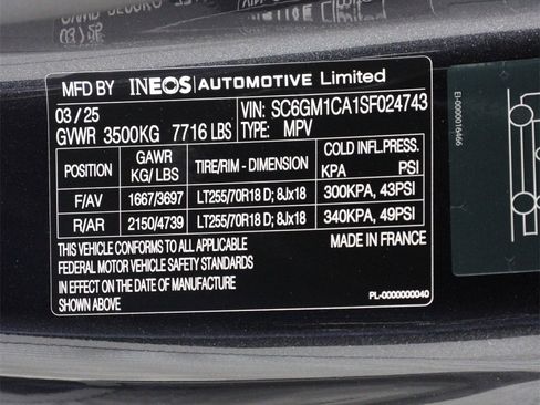 New 2025 INEOS Grenadier Fieldmaster Edition image 22