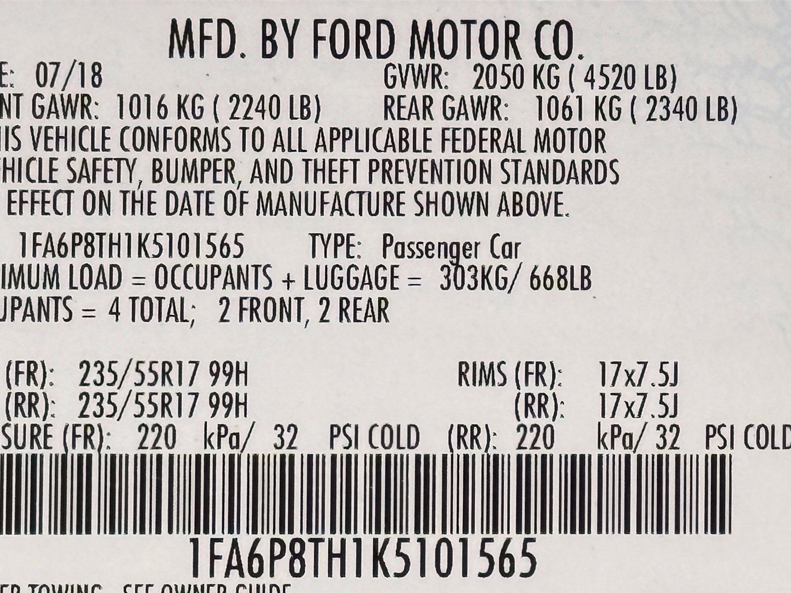 Used 2019 Ford Mustang Coupe RWD image 47