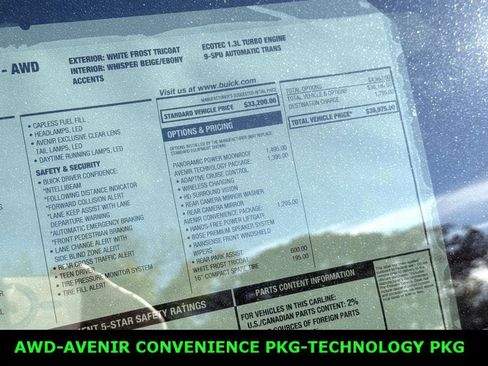 New 2026 Buick Encore GX Avenir w/ Avenir Technology Package image 7