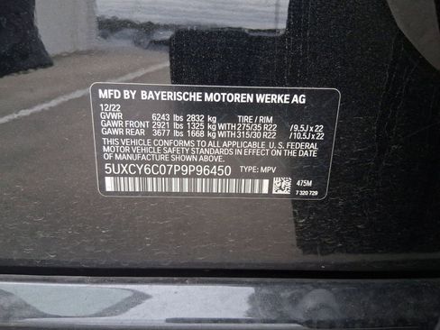 Certified 2023 BMW X6 xDrive40i w/ Executive Package image 18