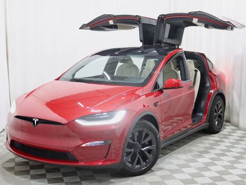 Used 2022 Tesla Model X Plaid AWD/4WD image 7