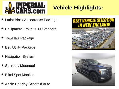 Used 2024 Ford F150 Lariat w/ Bed Utility Package AWD/4WD image 3