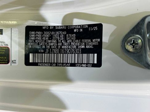 New 2026 Toyota GR86 Premium w/ ALL Weather Mat Package (TMS) image 25