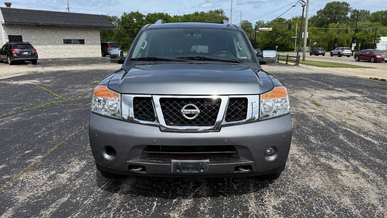 Used 2015 Nissan Armada Platinum w/ 2nd Row Captain Seat Package AWD/4WD image 2