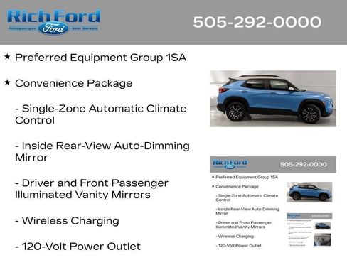 Used 2025 Chevrolet TrailBlazer ACTIV w/ Convenience Package AWD/4WD image 16