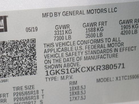 Used 2019 GMC Yukon XL SLT w/ Open Road Package RWD image 30
