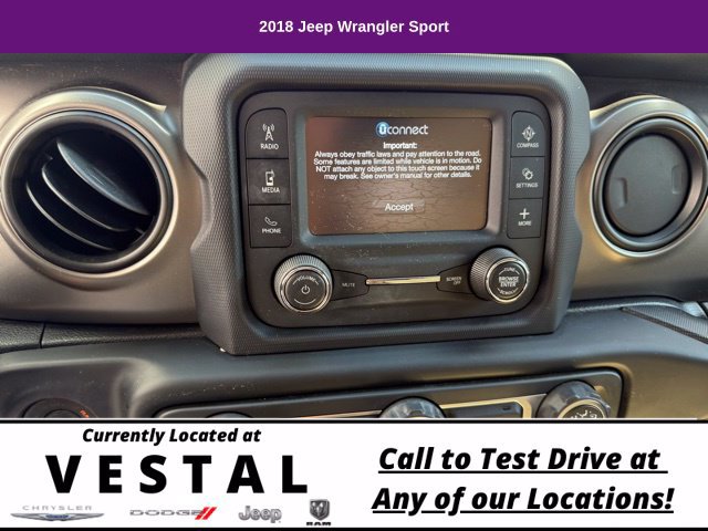 Used 2018 Jeep Wrangler Sport AWD/4WD image 14