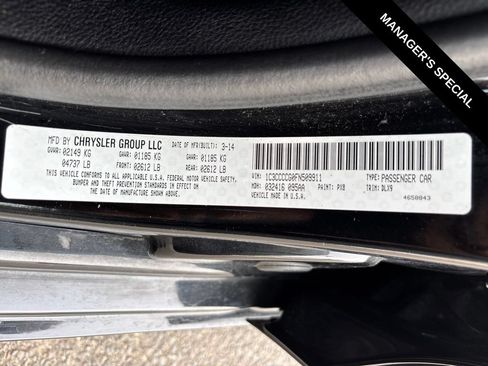 Used 2015 Chrysler 200 C w/ Navigation & Sound Group I FWD image 26