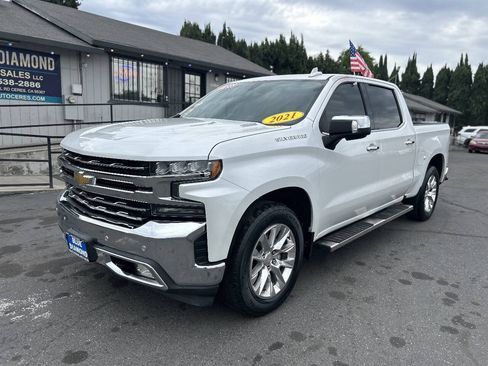 Used 2021 Chevrolet Silverado 1500 LTZ RWD image 3