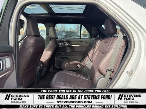 Used 2025 Ford Explorer Platinum w/ LUX Leather Package AWD/4WD image 33