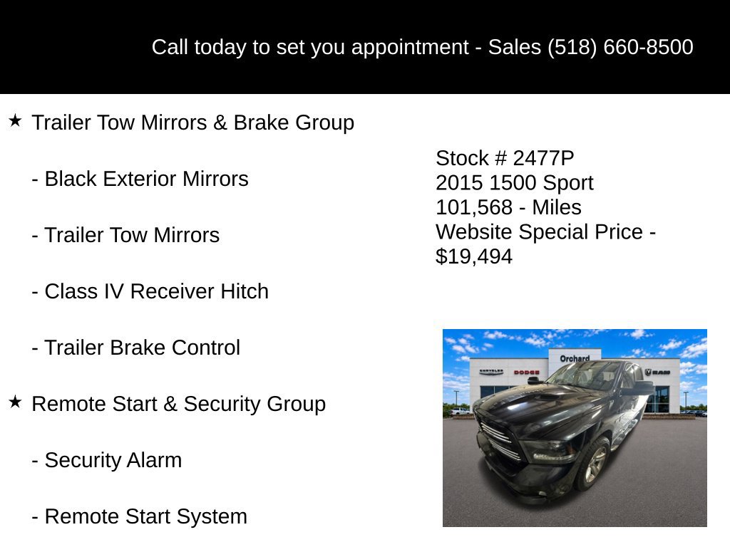 Used 2015 RAM 1500 Sport AWD/4WD image 6