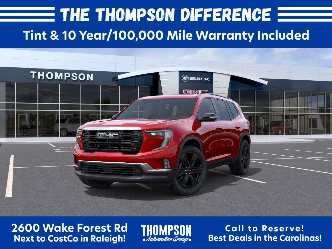 New 2026 GMC Acadia Elevation w/ Black Edition FWD image 8