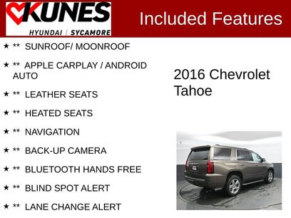 Used 2016 Chevrolet Tahoe LTZ