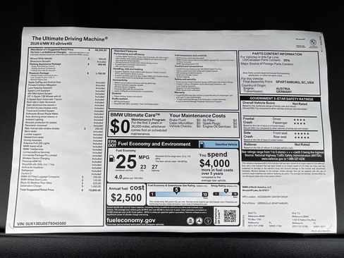 New 2026 BMW X5 sDrive40i image 37