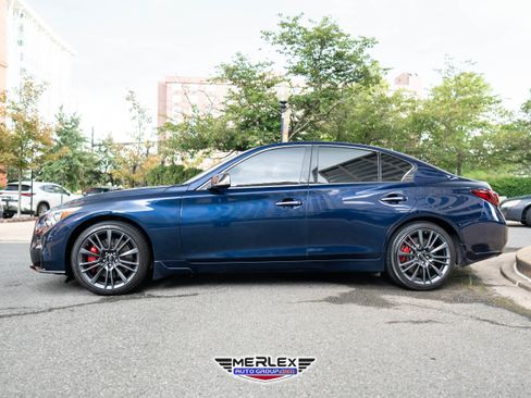 Used 2021 INFINITI Q50 Red Sport 400 image 3