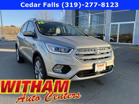 Used 2018 Ford Escape Titanium w/ Ford Safe & Smart Package image 1