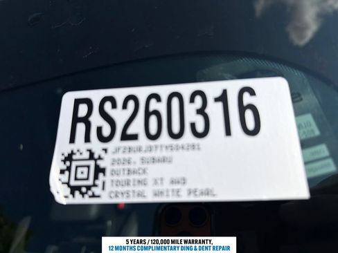 New 2026 Subaru Outback Touring XT AWD/4WD image 12