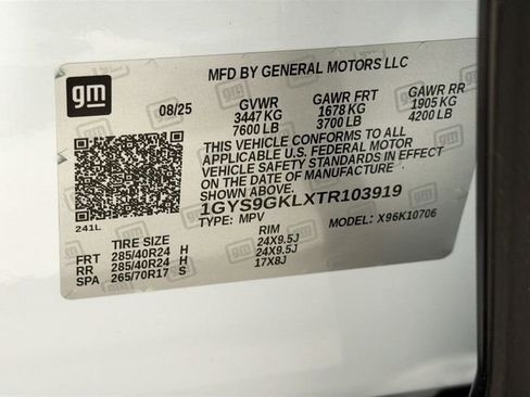 Certified 2026 Cadillac Escalade Platinum Sport w/ LPO, ONYX Package image 31