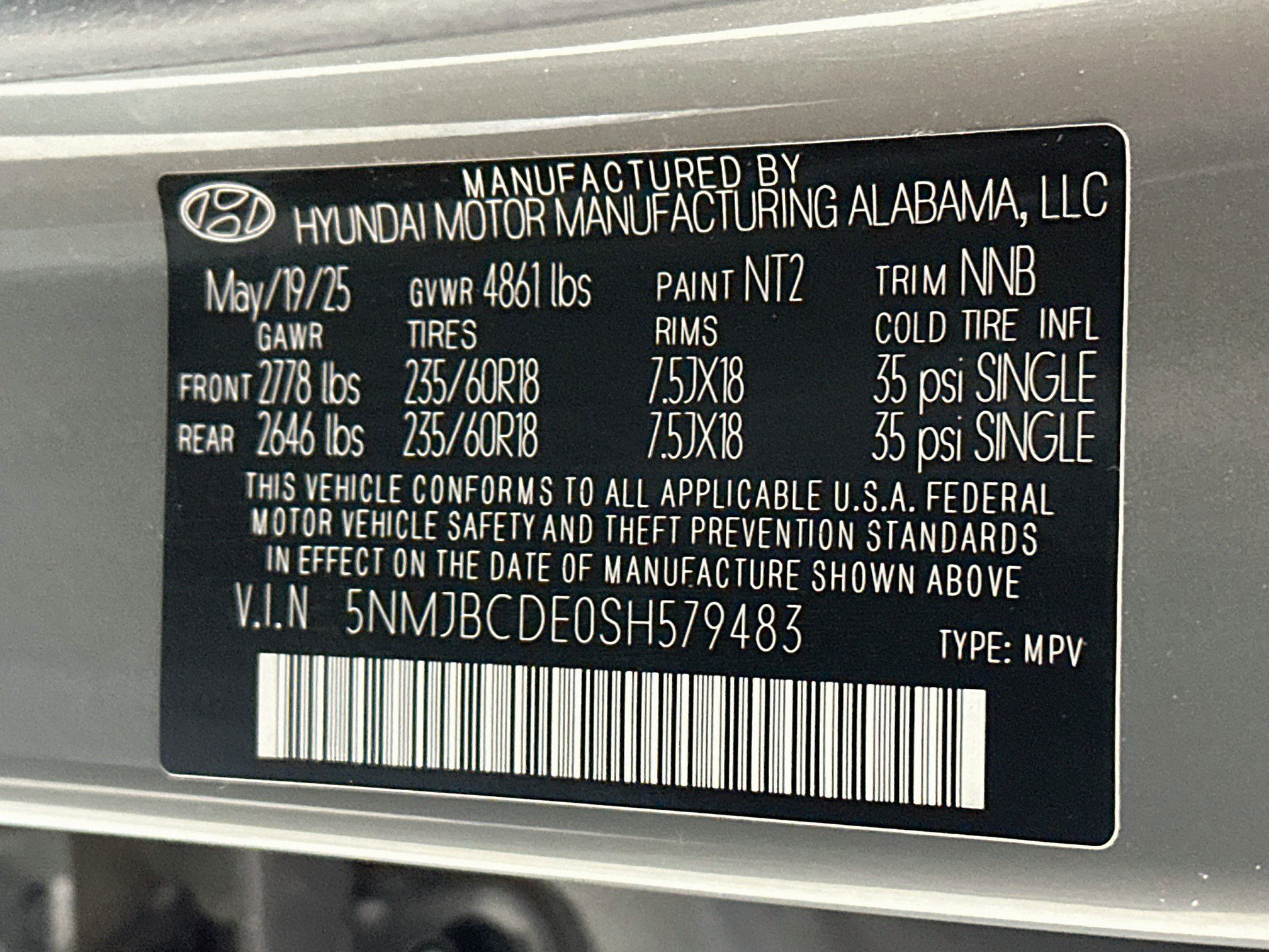 Used 2025 Hyundai Tucson SEL AWD/4WD image 29