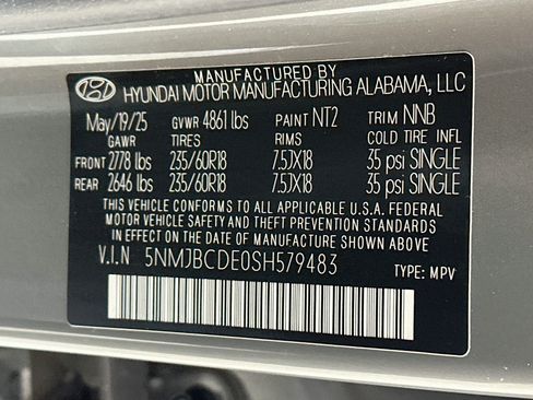 Used 2025 Hyundai Tucson SEL AWD/4WD image 29
