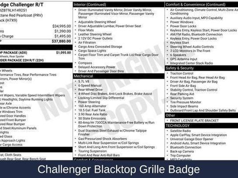 Used 2020 Dodge Challenger R/T w/ Blacktop Package image 6