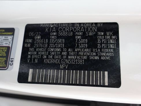 Used 2022 Kia Sorento EX w/ Panoramic Sunroof Package AWD/4WD image 58
