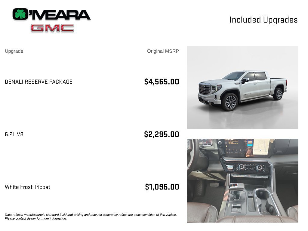 Used 2024 GMC Sierra 1500 Denali w/ Denali Reserve Package AWD/4WD image 4