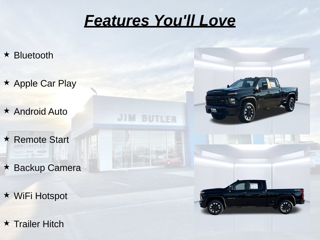 Used 2020 Chevrolet Silverado 2500 Custom w/ Custom Value Package AWD/4WD image 7