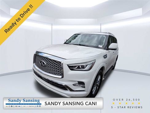 Used 2020 INFINITI QX80 Luxe w/ Cargo Package RWD image 1