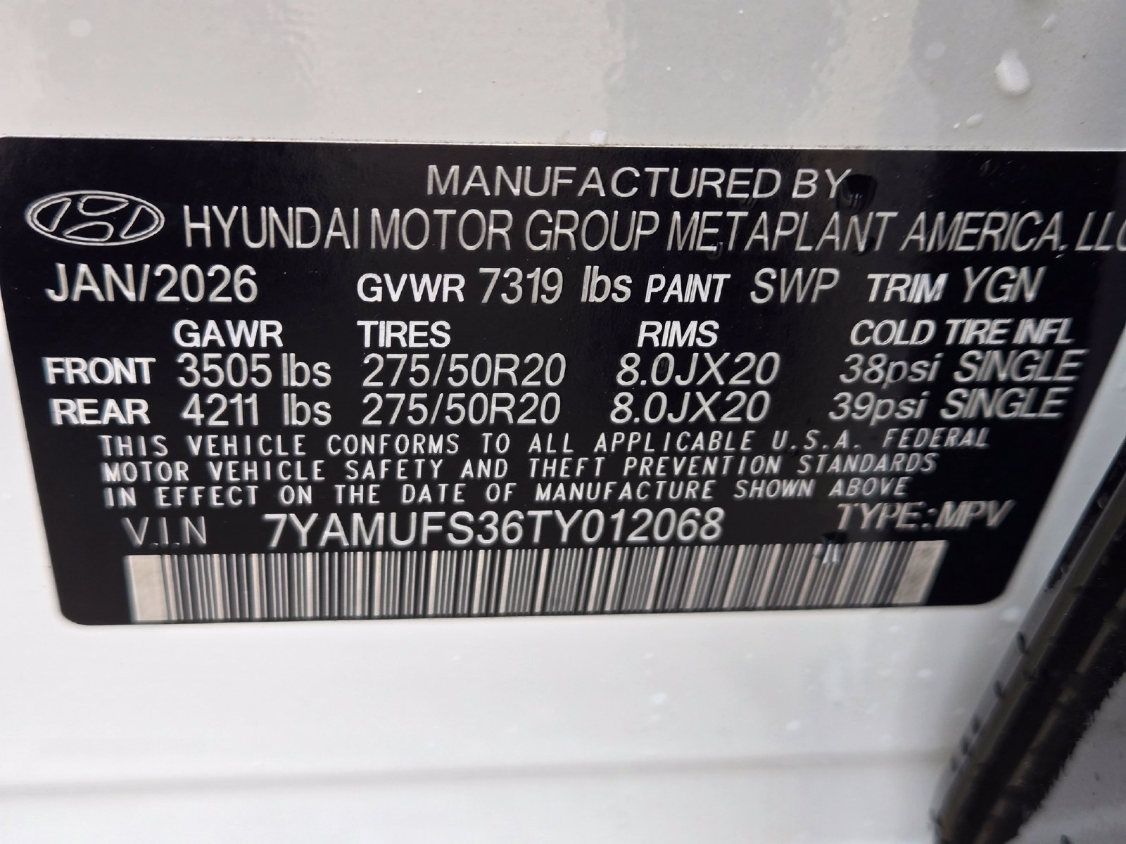New 2026 Hyundai Ioniq 9 SEL AWD/4WD image 22