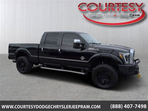 Used 2015 Ford F350 Platinum w/ FX4 Off-Road Package image 1