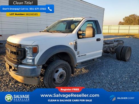 Used 2020 Ford F550 2WD Regular Cab Super Duty image 1