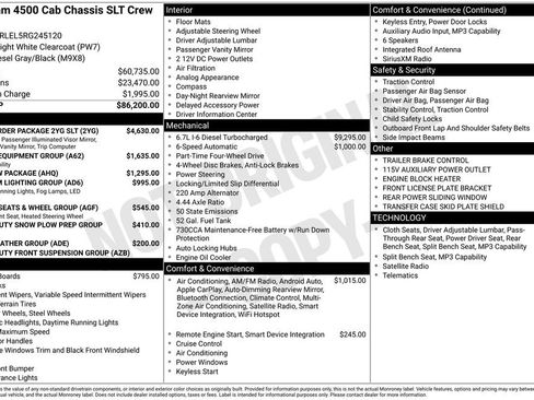 New 2024 RAM 4500 SLT w/ Quick Order Package 2YG SLT image 39