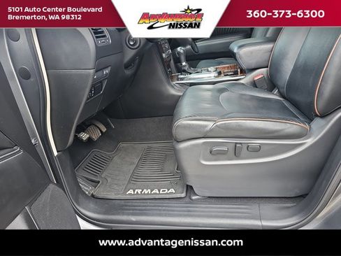 Used 2017 Nissan Armada Platinum w/ Captain Seat Package AWD/4WD image 20