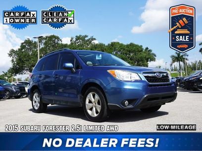 Used 2015 Subaru Forester 2.5i Limited