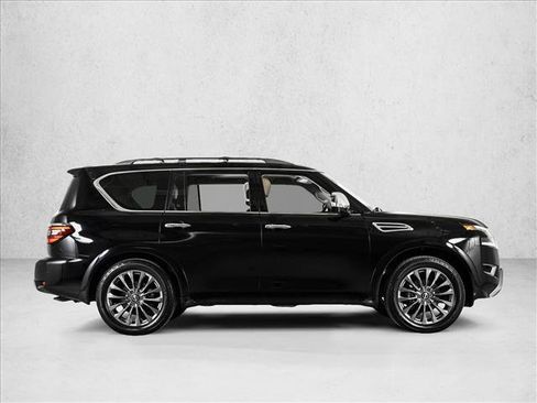 Used 2023 Nissan Armada Platinum w/ Captain's Chairs Package AWD/4WD image 4