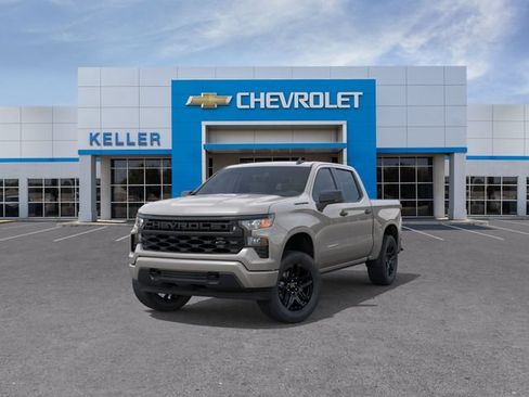 New 2026 Chevrolet Silverado 1500 Custom w/ LPO, Dark Essentials Package RWD image 8