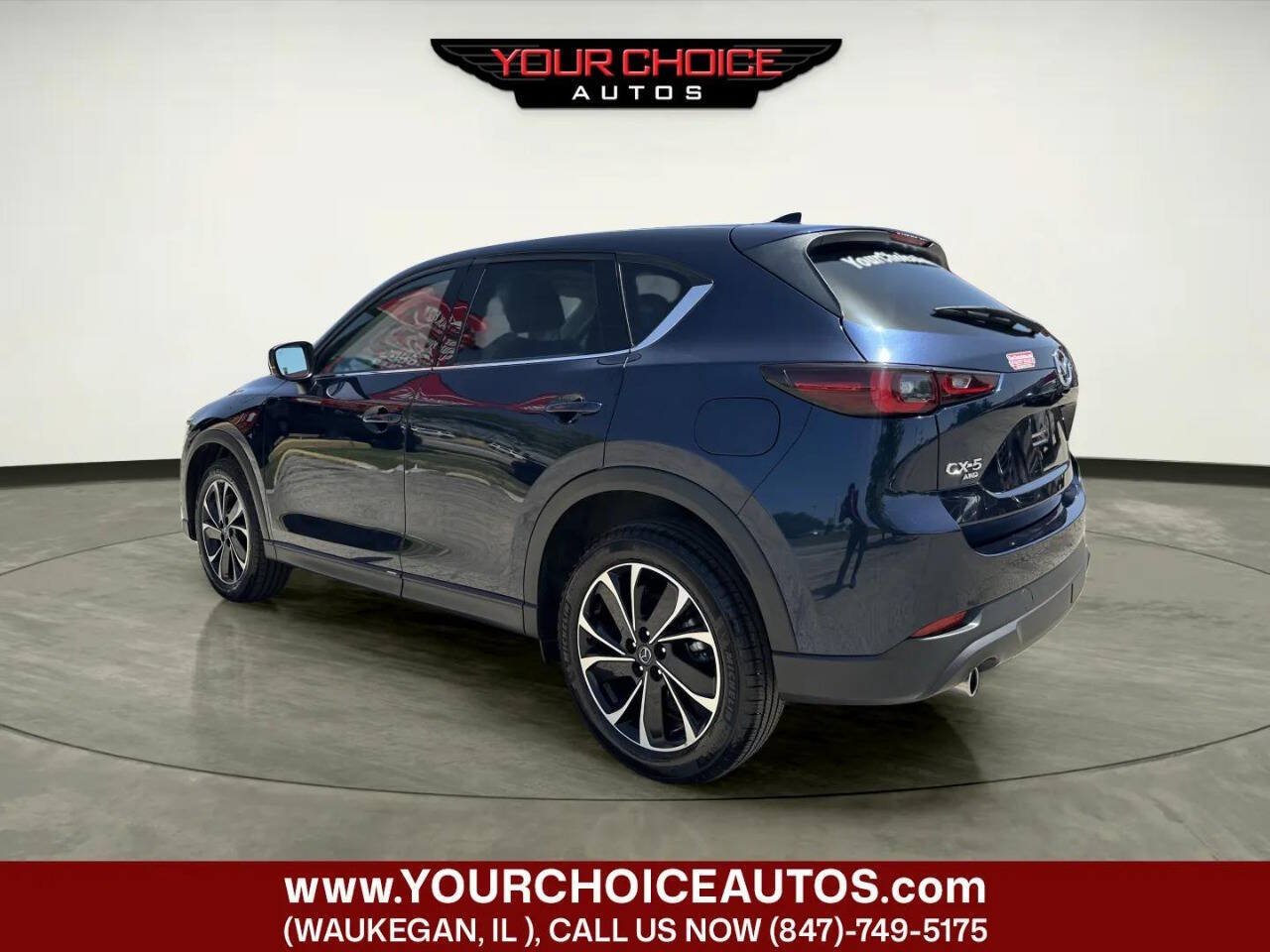 Used 2023 MAZDA CX-5 AWD 2.5 S w/ Premium Package image 3
