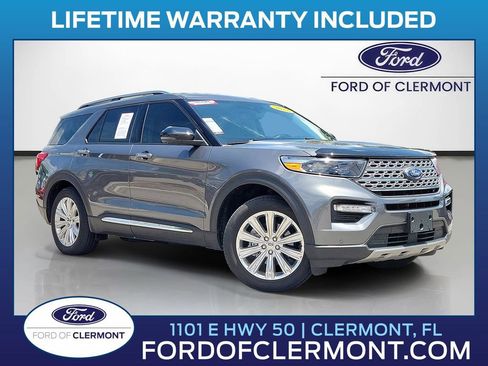 Used 2022 Ford Explorer Limited w/ Equipment Group 301A RWD image 1