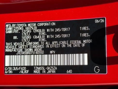 New 2026 Toyota 4Runner 4WD image 33